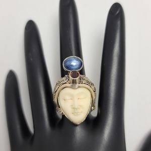 Bali Princess Mozambique Garnet Sterling Silver